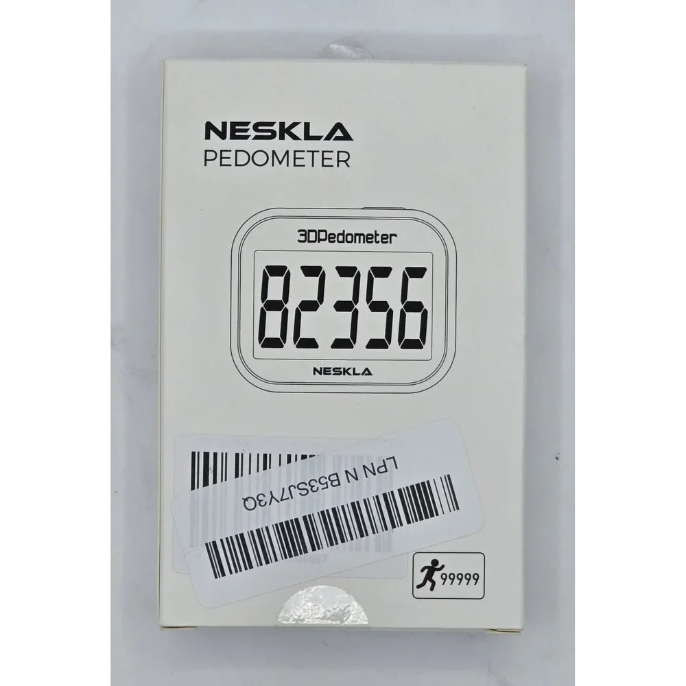 NESKLA Pedometer for Walking -‎ Simple Step Counter for Walking - New Battery